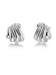 EDBLAD | Puces d'oreilles CORAZZA Large Steel | Argent