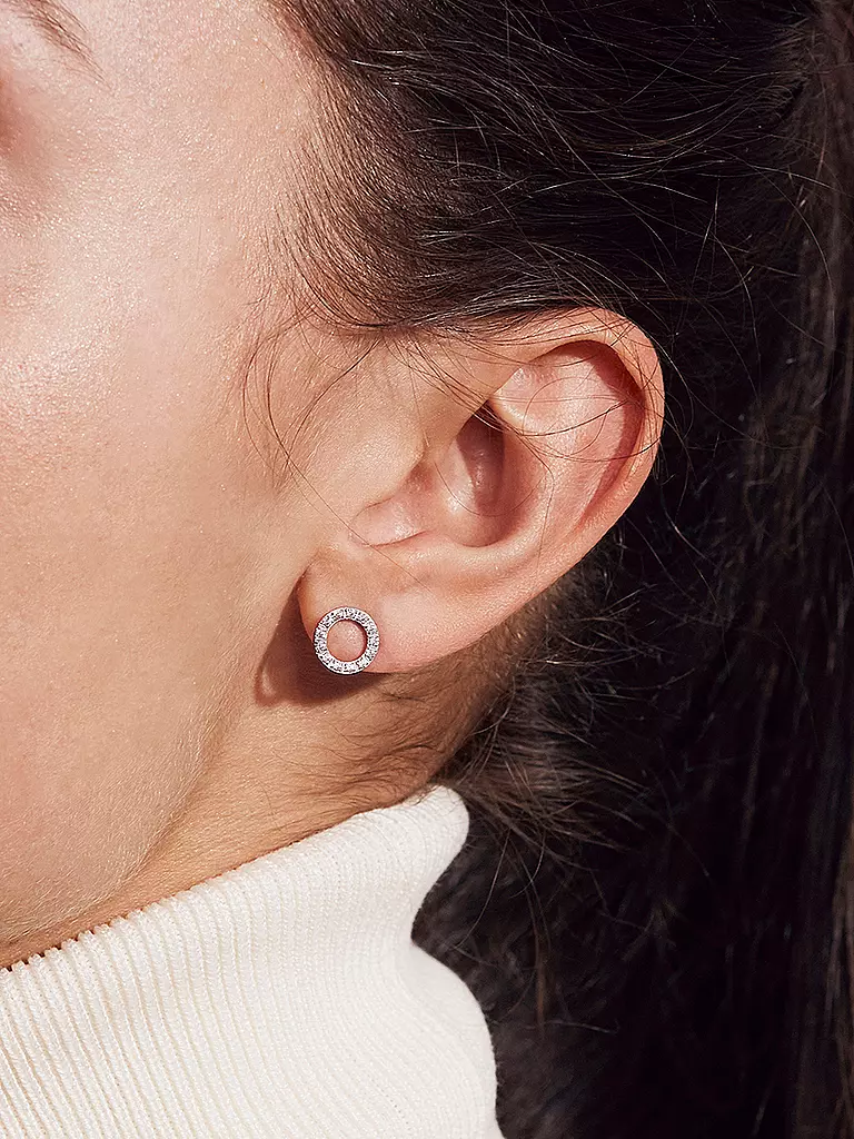 EDBLAD | Puces d'oreilles GLOW STUDS MINI Steel | silber