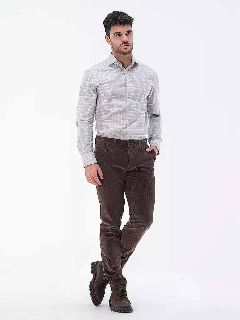 EDWARD COPPER | Chemise coupe ajustée | 