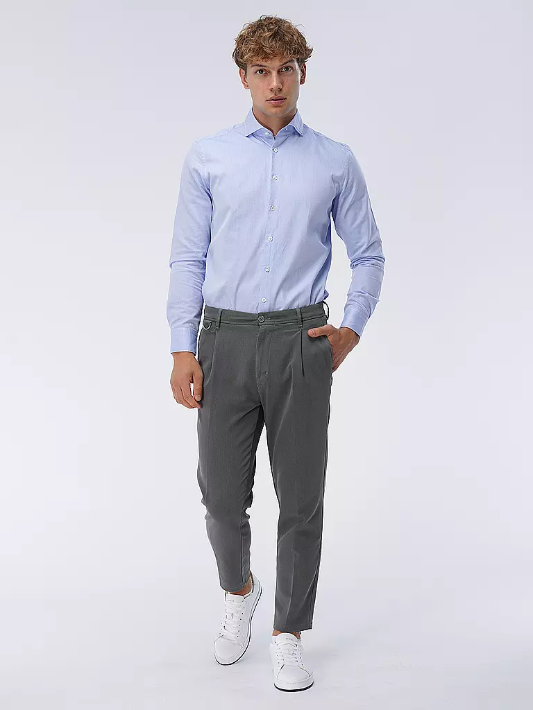 EDWARD COPPER | Hemd Tailored Fit | Bleu clair