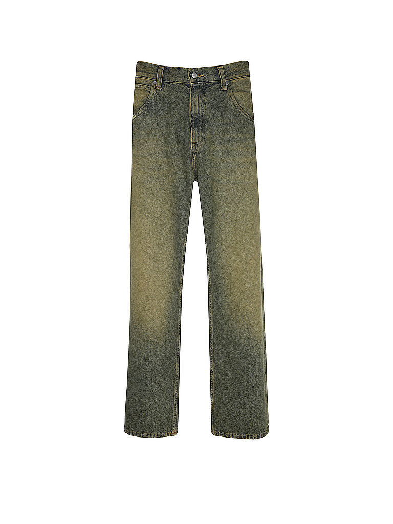 Jeans Coupe Fuselée TYRELL marron 31/L32