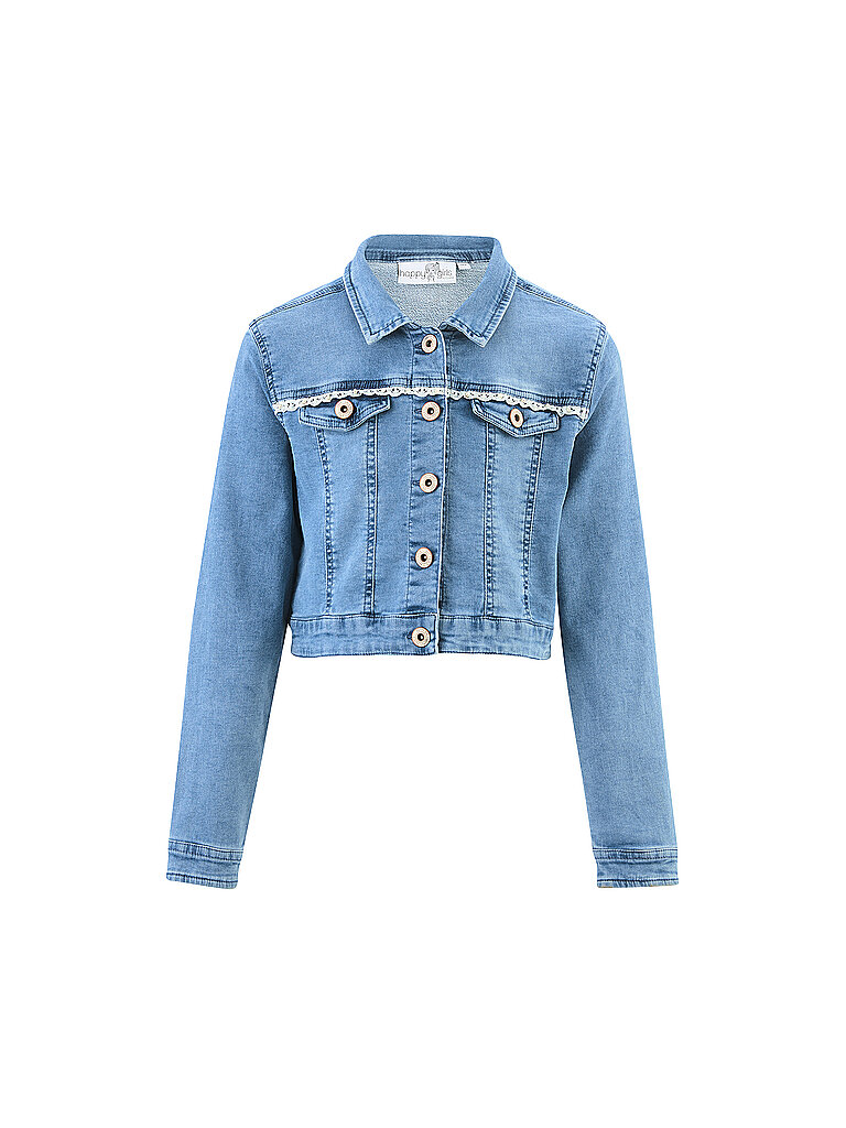 EISEND Veste en jean pour filles bleu | 122