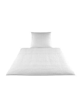ELEGANTE | Linge de lit en damas Milano 70x90cm/140x200cm Blanc