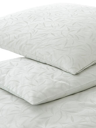 ELEGANTE | Linge de lit en damas MURIEL 70x90cm/140x200cm Vert pastel