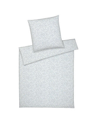 ELEGANTE | Flanelle Linge de lit PREPPY 70x90cm/140x200cm Bleu