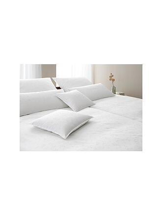 ELEGANTE | Linge de lit en damas DELIGHT 70x90cm/140x200cm Blanc