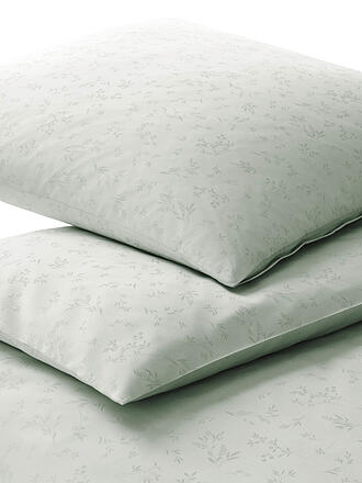 ELEGANTE | Linge de lit en damas DELIGHT 70x90cm/140x200cm Vert pastel