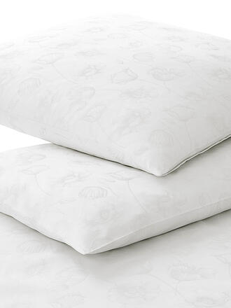 ELEGANTE | Linge de lit en damas DELIGHT 70x90cm/140x200cm Blanc