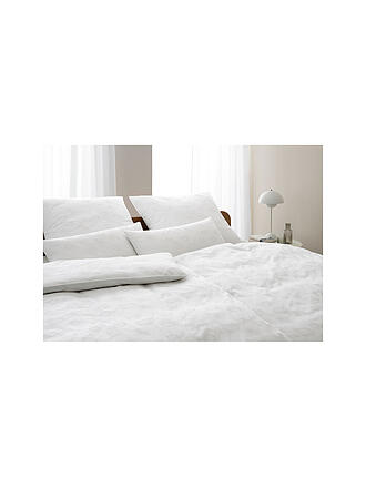ELEGANTE | Linge de lit en damas DELIGHT 70x90cm/140x200cm Blanc