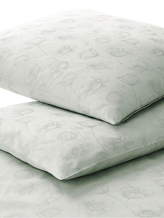 ELEGANTE | Linge de lit en damas POPPY 70x90cm/140x200cm Vert pastel