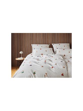 ELEGANTE | Parure de lit en flanelle TEDDY 70x90cm/140x200cm Blanc
