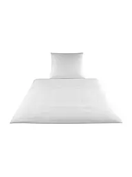 ELEGANTE | Linge de lit en damas Milano 70x90cm/140x200cm Nature | Blanc