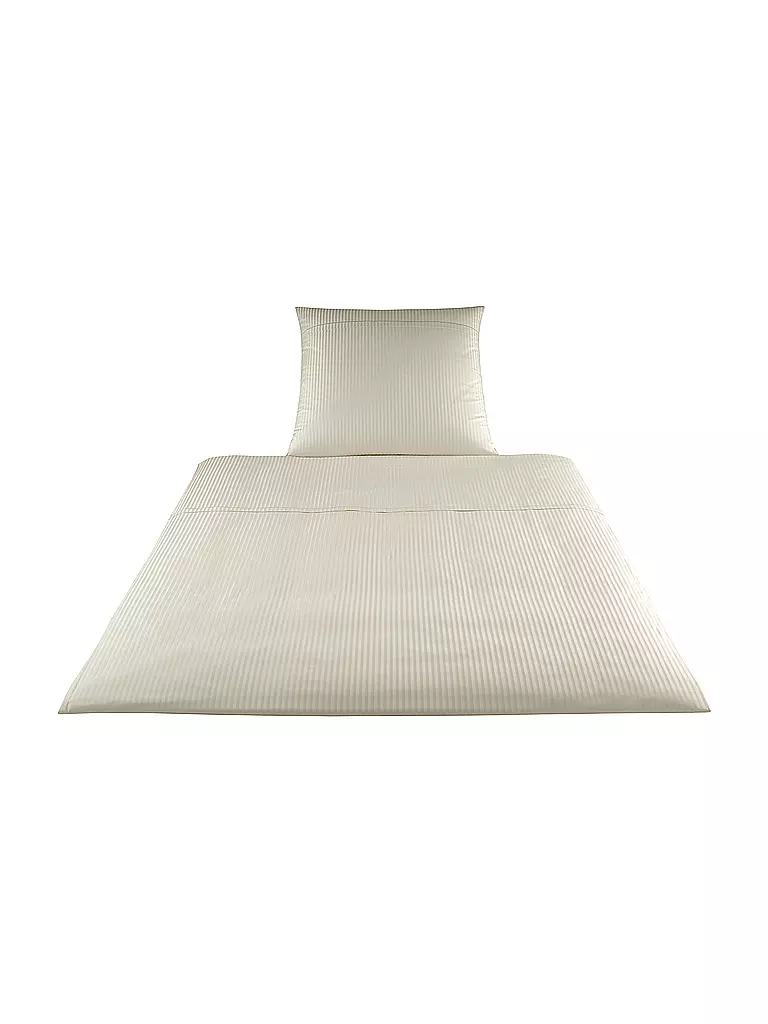 ELEGANTE | Linge de lit en damas Milano 70x90cm/140x200cm Nature | beige
