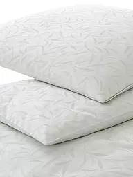 ELEGANTE | Linge de lit en damas MURIEL 70x90cm/140x200cm Blanc | Vert clair