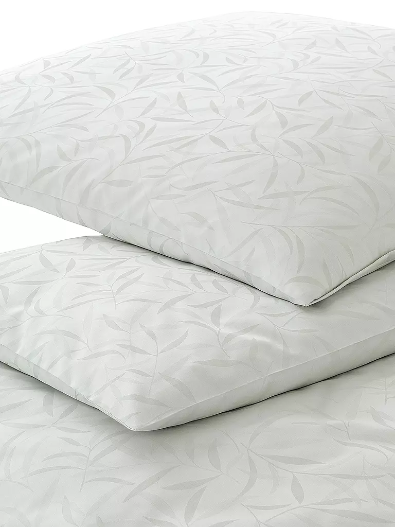 ELEGANTE | Linge de lit en damas MURIEL 70x90cm/140x200cm Vert pastel | hellgrün