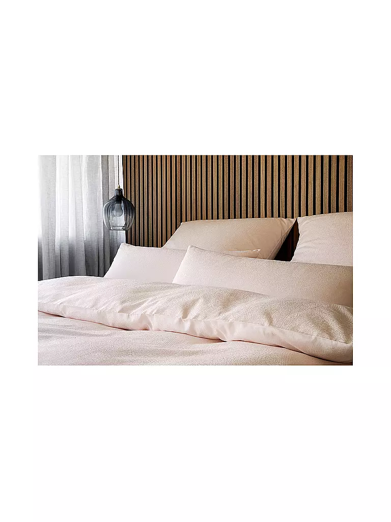 ELEGANTE | Linge de lit en damas PAISLEY 70x90cm/140x200cm Rose | rosa