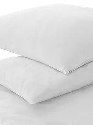 ELEGANTE | Linge de lit en damas PAISLEY 70x90cm/140x220cm Blanc | Blanc