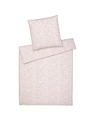 ELEGANTE | Linge de lit en flanelle PREPPY 70x90cm/140x200cm Rose | Rose