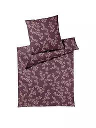 ELEGANTE | Parure de lit en jersey CHERRY BLOSSOM 140x200cm H. Vert | Baie