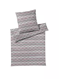 ELEGANTE | Linge de lit en jersey DESIRE 140x200cm Poudre | Baie