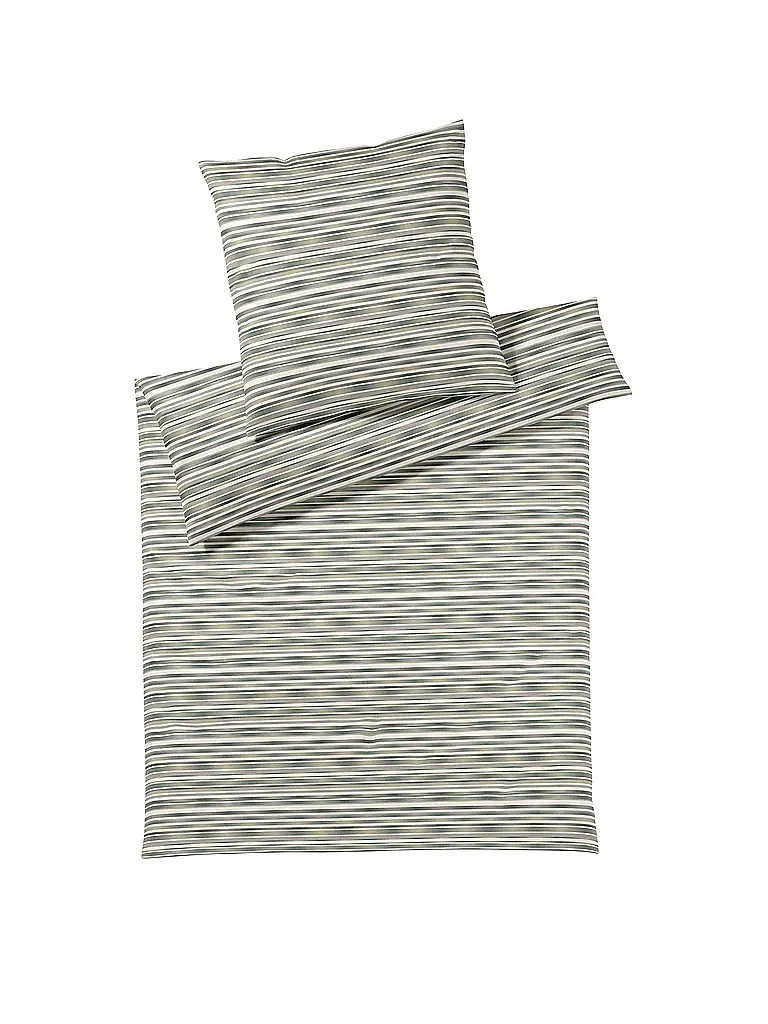 ELEGANTE | Linge de lit en jersey DESIRE 140x200cm Vert Clair | hellgrün