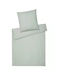 ELEGANTE | Linge de lit en métis 140x200cm BREEZE Pistache | Vert clair