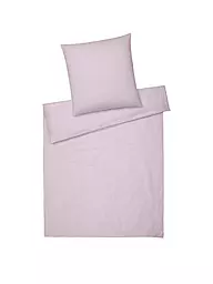 ELEGANTE | Linge de lit en métis 140x200cm BREEZE Pistache | Lilas