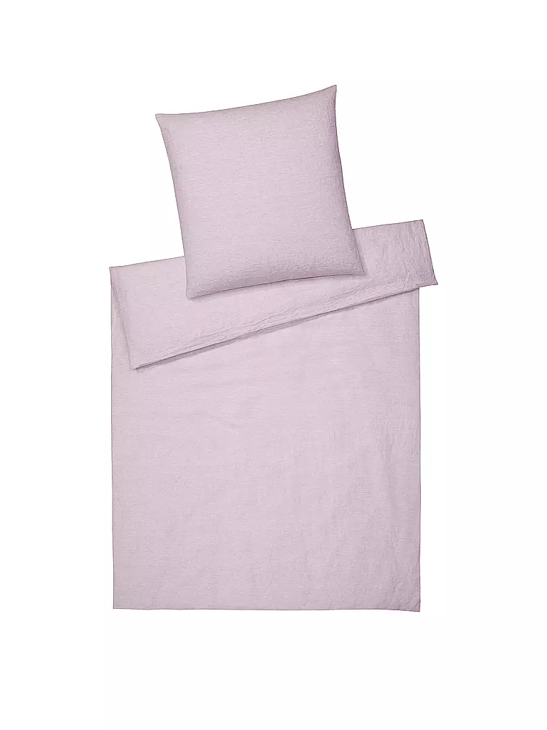 ELEGANTE | Linge de lit en métis Breeze 70x90cm/140x200cm Lilas | lila