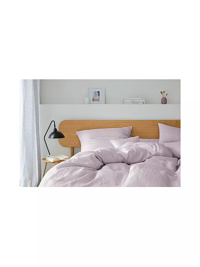 ELEGANTE | Linge de lit en métis Breeze 70x90cm/140x200cm Lilas | lila