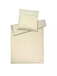 ELEGANTE | Linge de lit en satin 70x90cm / 140x200cm EL GRECO Naturel | Crème