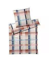 ELEGANTE | Linge de lit en satin 70x90cm/140x200cm NIGHT GARDEN Terra | Baie