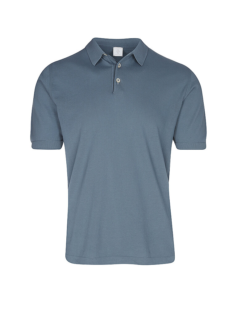 ELEVENTY Polo bleu | S