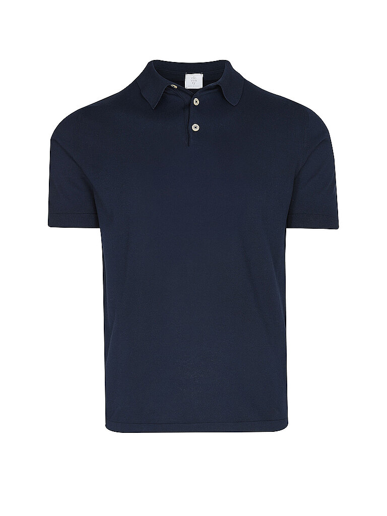 Eleventy Polo bleu marine L