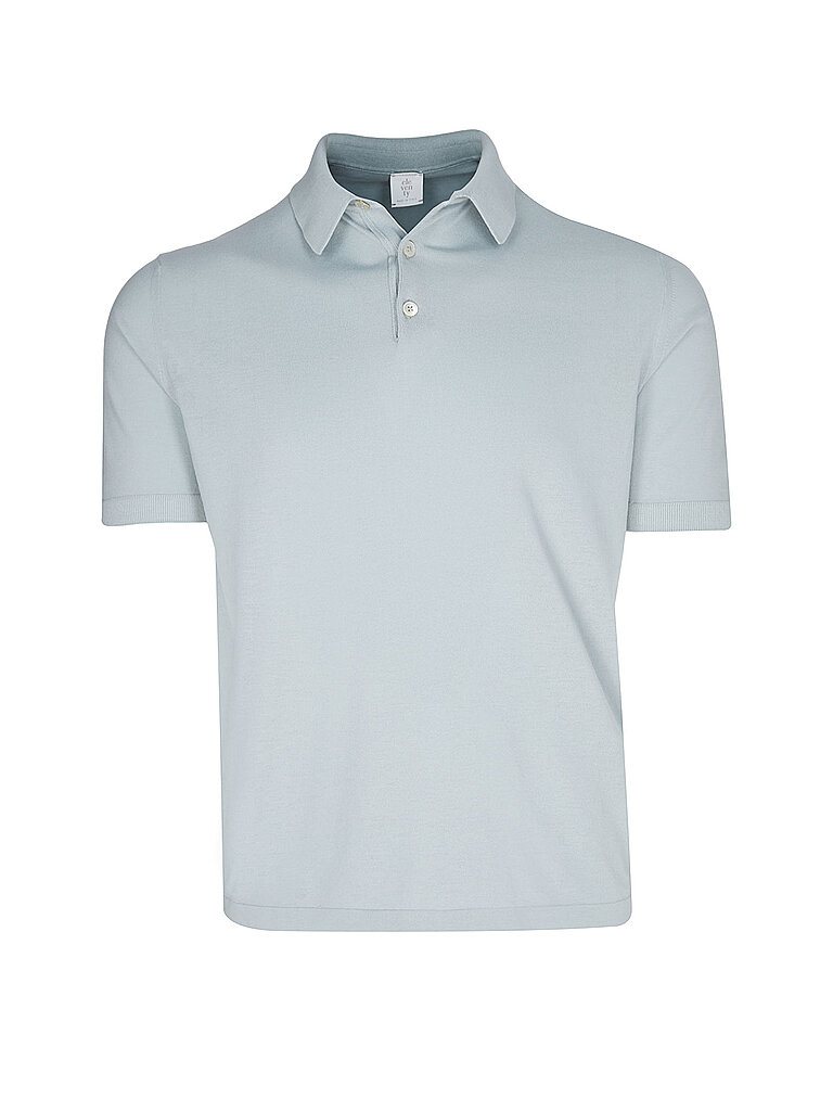 Eleventy Polo bleu clair S