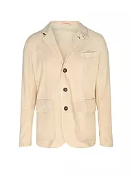 ELEVENTY | Blazer en cuir | Beige
