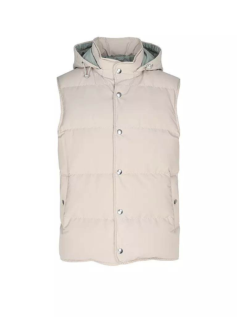 ELEVENTY | Gilet matelassé en duvet | beige