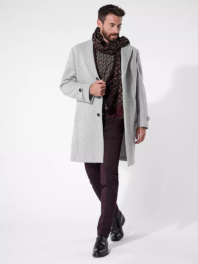 ELEVENTY | Manteau en laine | hellgrau