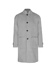 ELEVENTY | Manteau réversible en laine | Gris clair