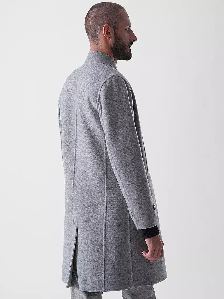 ELEVENTY | Manteau réversible en laine | hellgrau