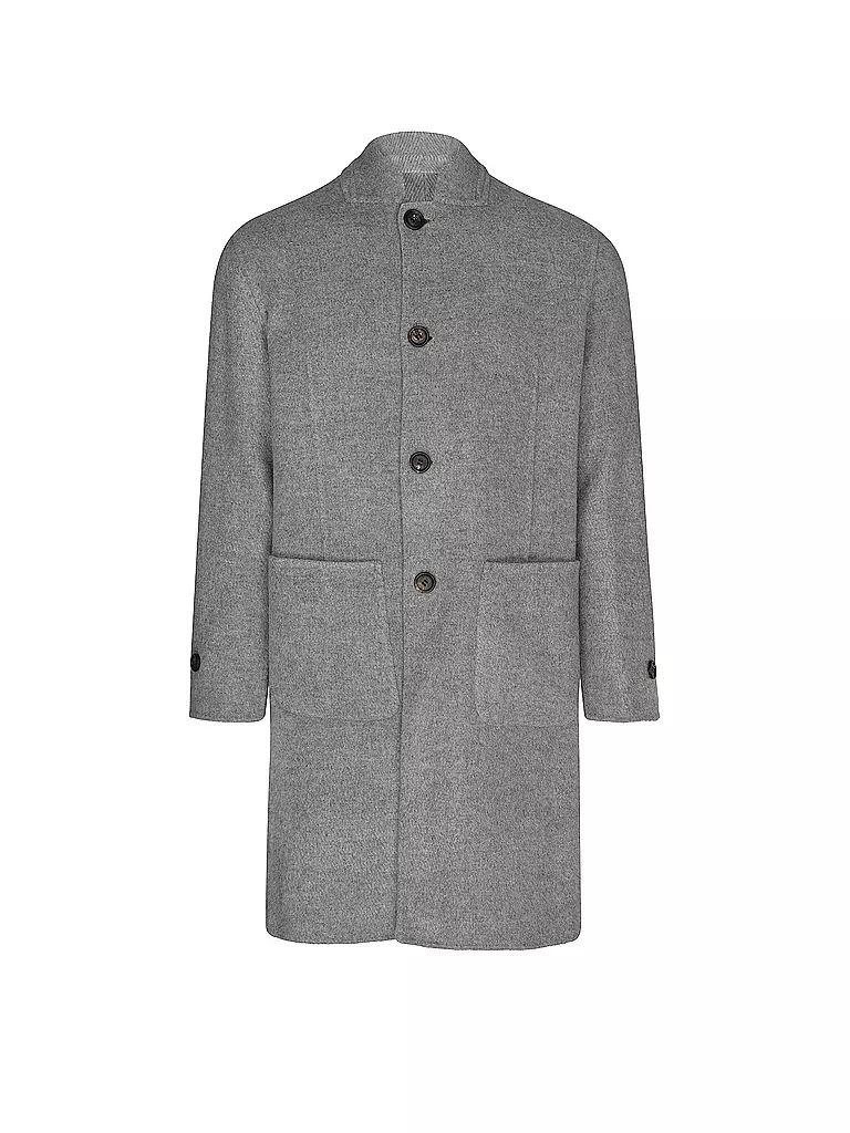 ELEVENTY | Manteau réversible en laine | hellgrau