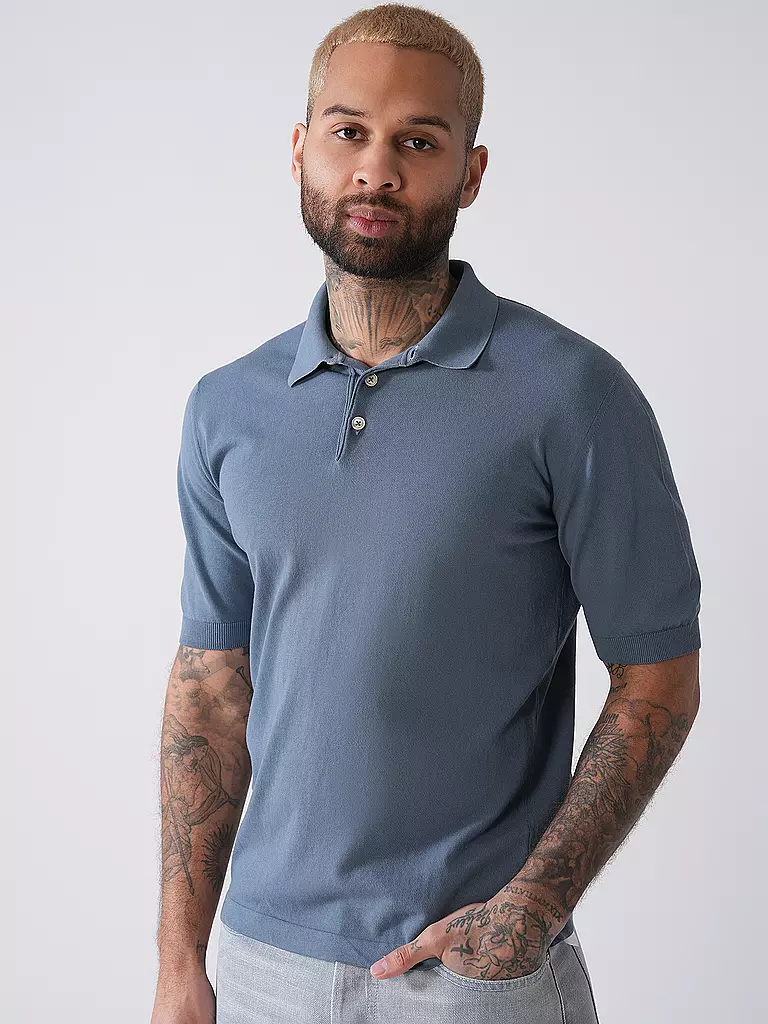 ELEVENTY | Polo | blau