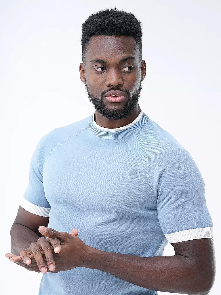 ELEVENTY | T-Shirt | Bleu clair