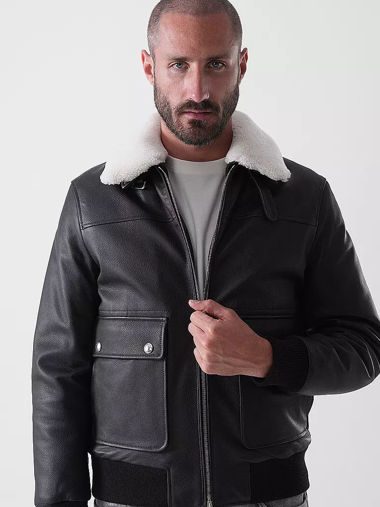 ELEVENTY | Veste en cuir | 