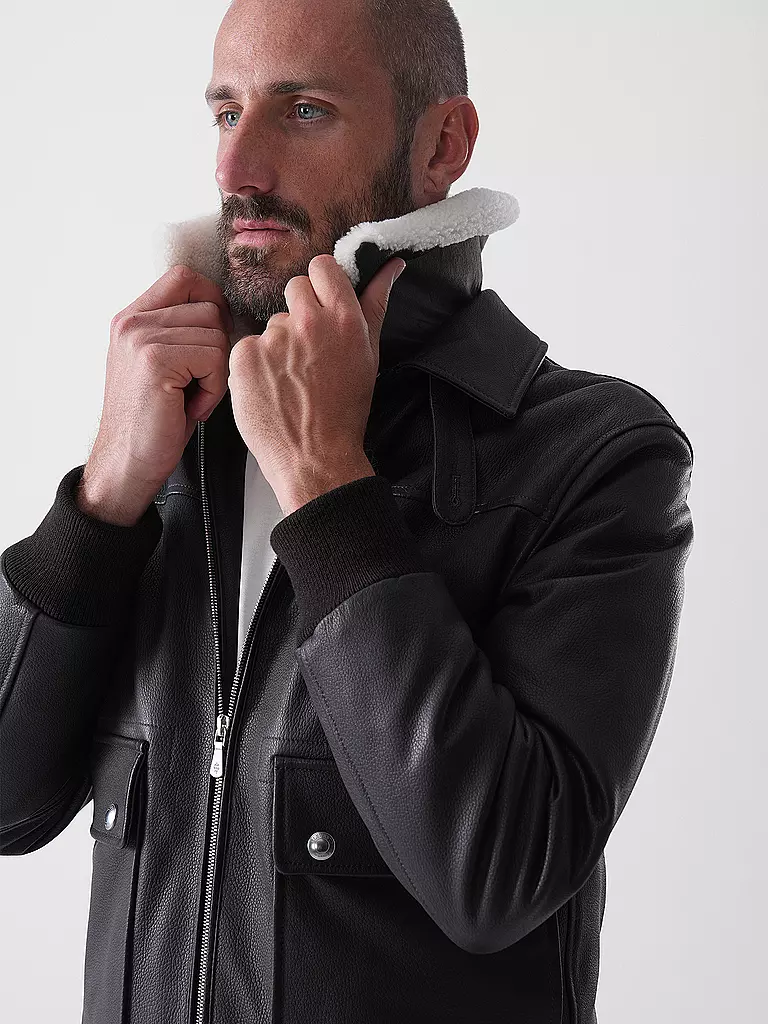 ELEVENTY | Veste en cuir | 