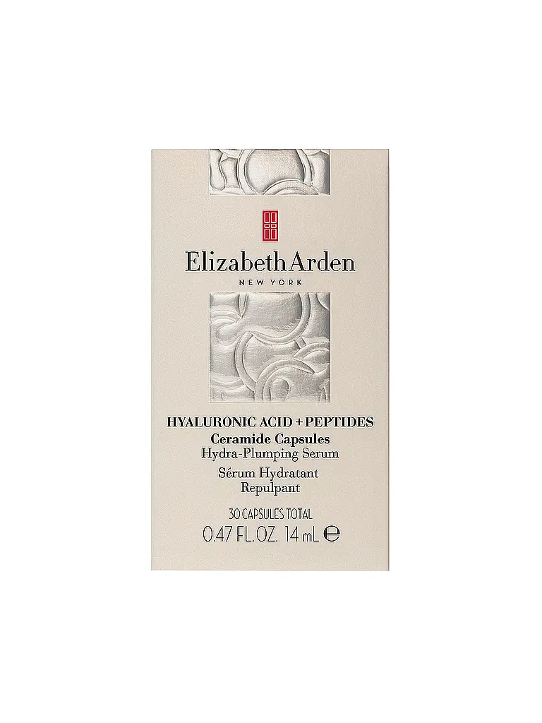 ELIZABETH ARDEN | Capsules de peptides de céramide et d'acide hyaluronique 30 pièces | 