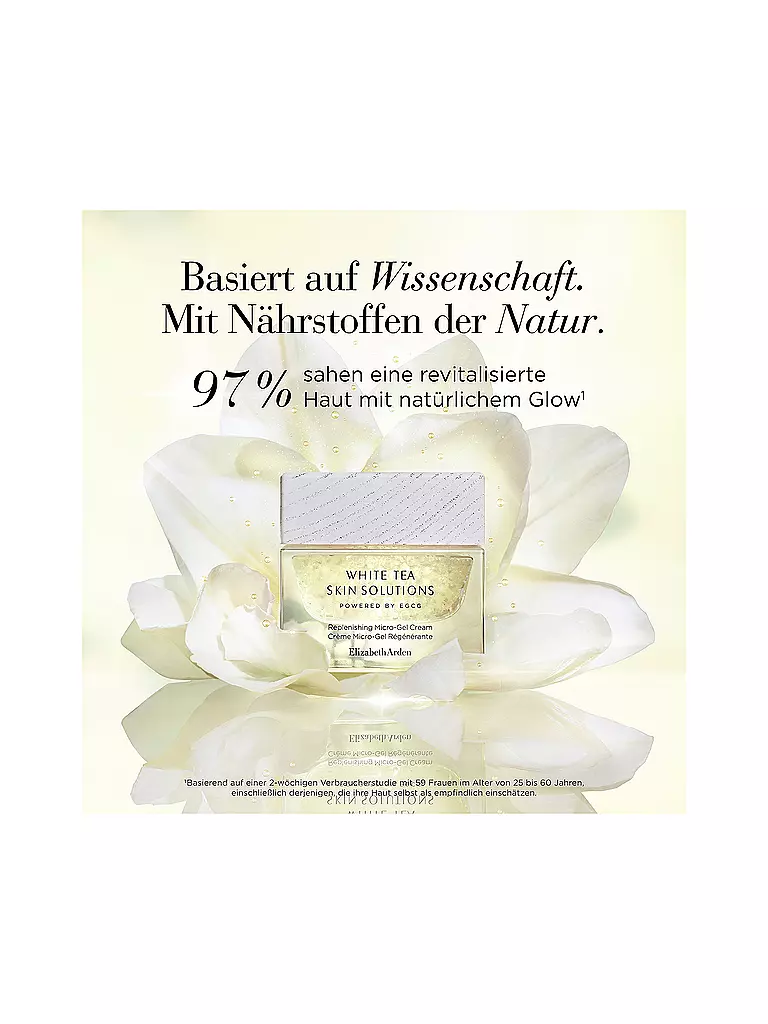 ELIZABETH ARDEN | White Tea Skin Solutions Crème Micro-Gel Régénérante 50 ml | 