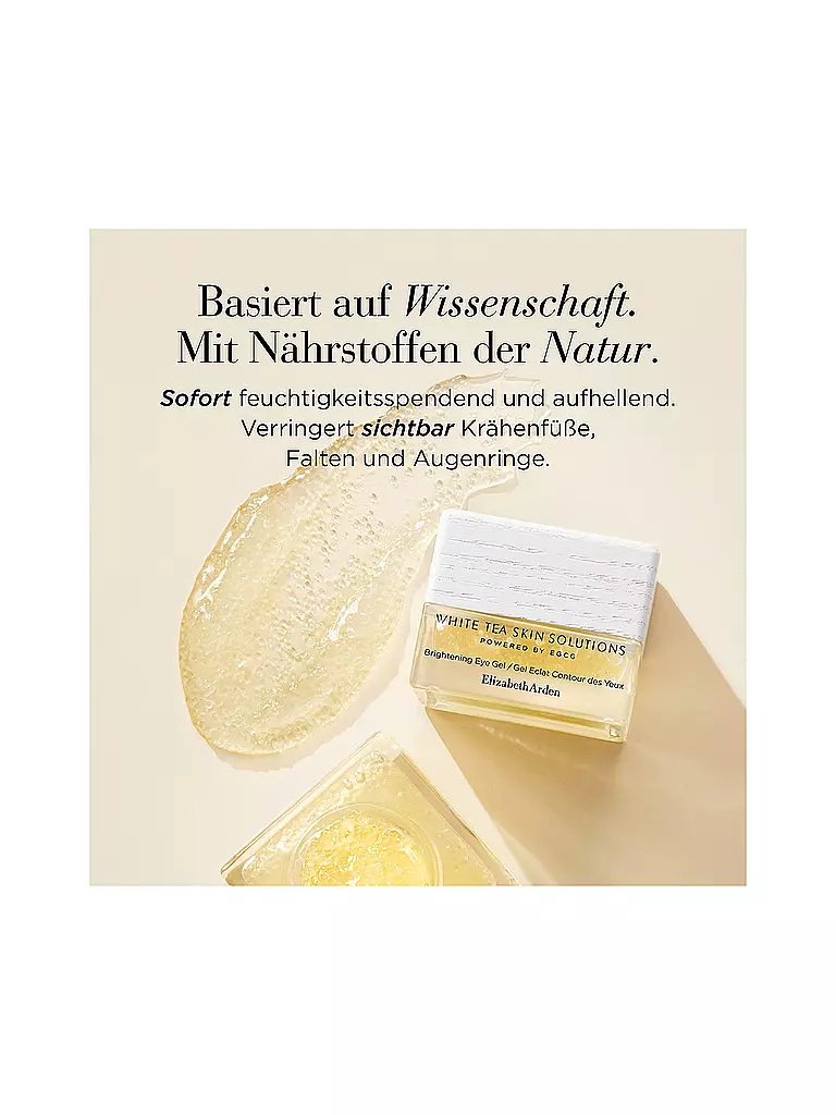 ELIZABETH ARDEN | White Tea Skin Solutions Gel Éclaircissant Yeux 15ml | 