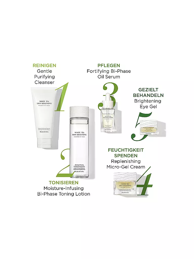 ELIZABETH ARDEN | White Tea Skin Solutions Sérum Huile Bi-Phase 30 ml | 
