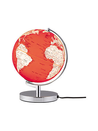 EMFORM | Leuchtglobus Terra Light 25cm rouge/blanc