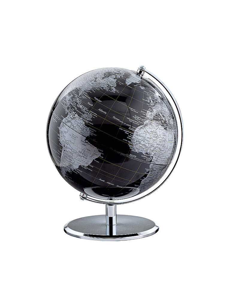 EMFORM+Globe+de+table+-+Planet+25+cm+noir/argent+aucune+couleur